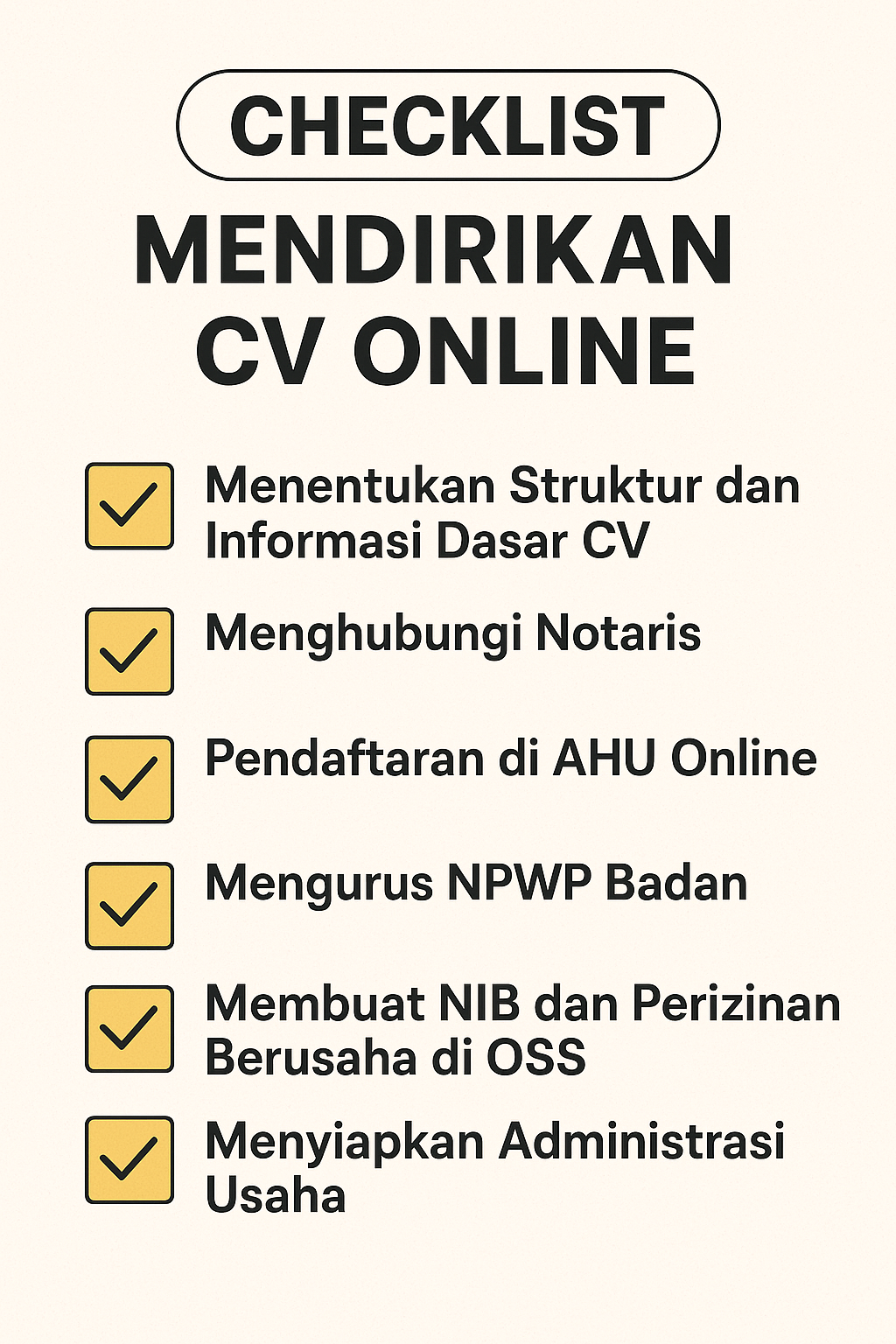 cara-mendirikan-cv-online