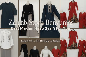 toko dan penjahit jlbab syari banyumas